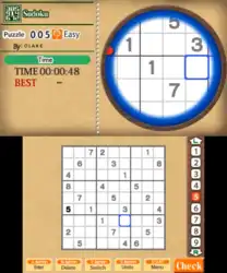 Image n° 1 - screenshots : Sudoku + 7 Other Complex Puzzles by Nikoli